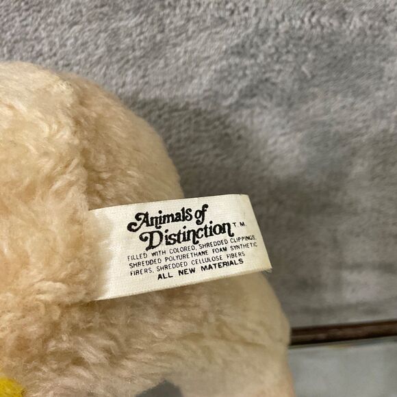 Vintage Knickerbocker Honey Bunny Animals Of Distinction Stuffed Plush Toy 11” - Picture 4 of 7